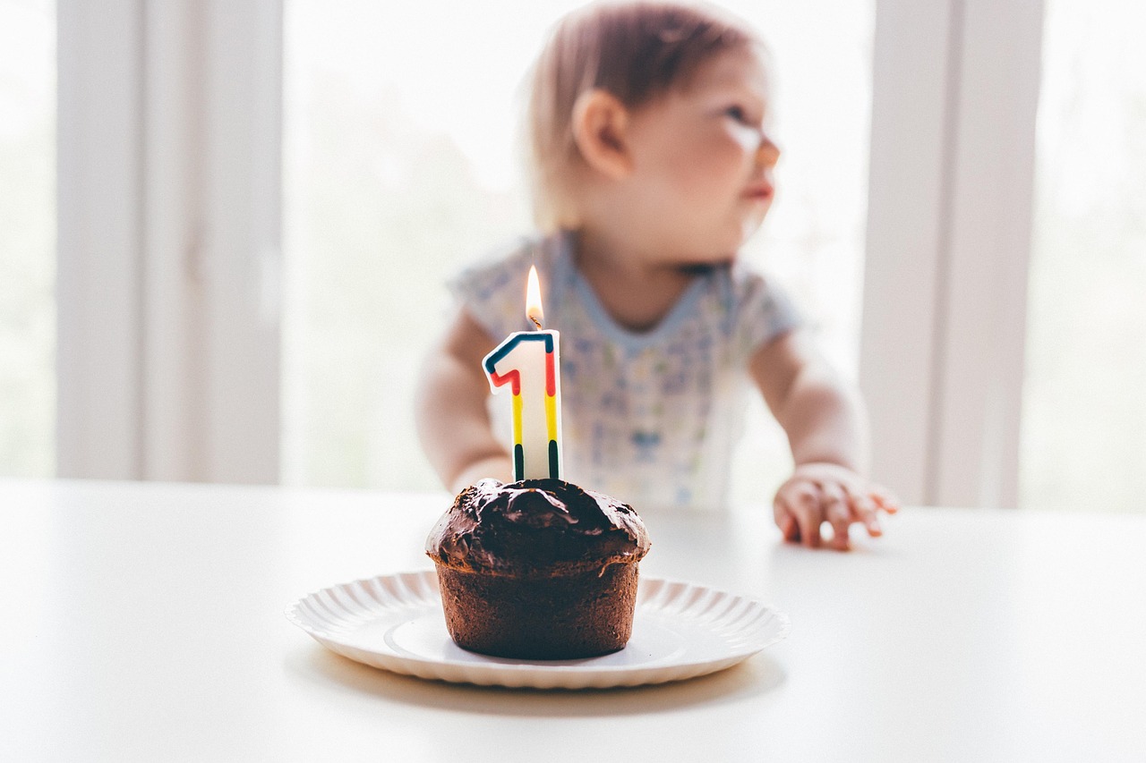 food, drinks, people, baby, happy birthday, blur, blurred, candle, child, chocolate, cupcake, cupcakes, hands, healthy, kid, light